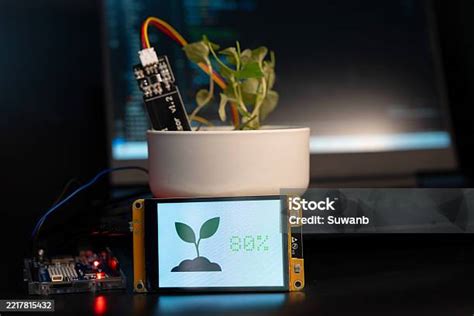 Toradh íomhá ar Microcontroller Soil Test