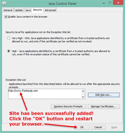 Java Security Panel に対する画像結果