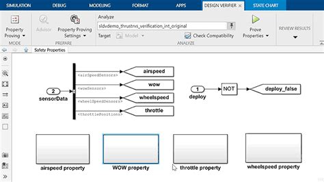 Simulink Design Verifier Simulation Setup in MATLAB に対する画像結果