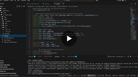 Toradh íomhá ar Ai Snake Game Python
