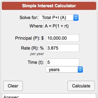 Image result for Simple Interest Formula Calculator