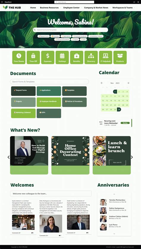 Résultat d’images pour SharePoint Page Design
