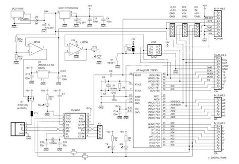 Afbeeldingsresultaten voor Schema Arduino Uno R3