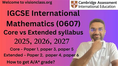 Image result for Mathematics Syllabus IGCSE