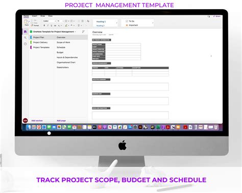 OneNote Project Management Template From Bing に対する画像結果