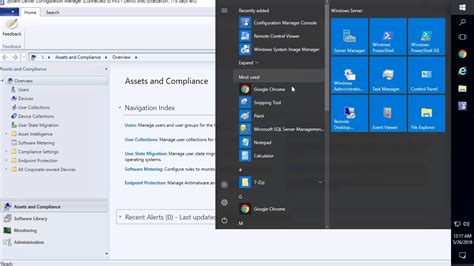 Toradh íomhá ar SCCM Control Panel