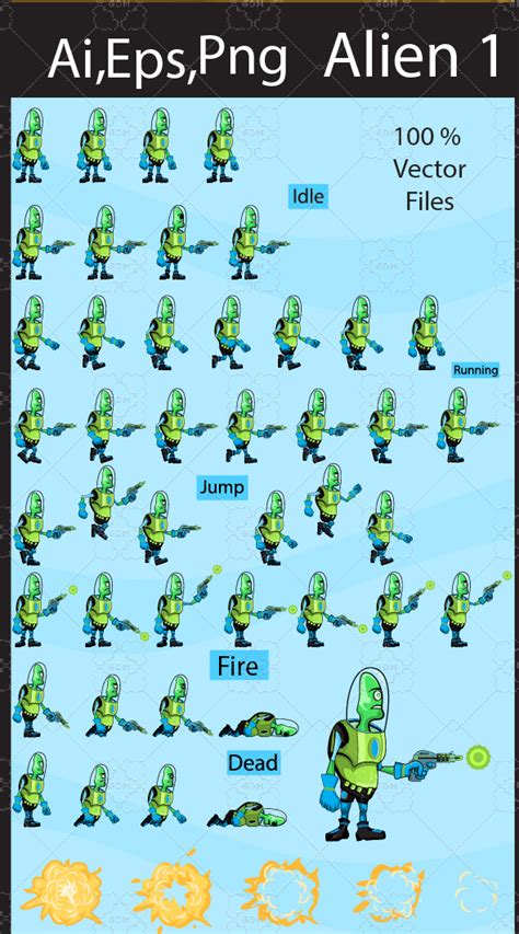 Image result for Space Invaders Sprite Sheet