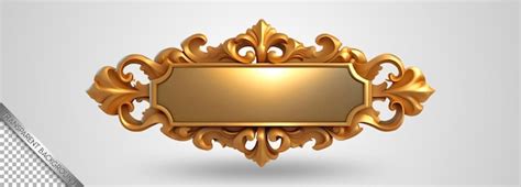 Image result for Name Frame Without Background Gold