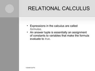 Image result for Tuple Relational Calculus in DBMS