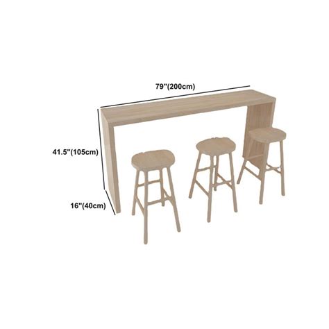 Image result for Bar Table Retangular