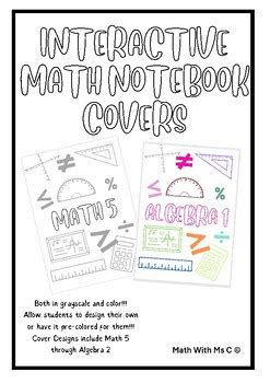 Image result for Math Notebook Slogn