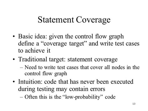 Image result for Statement Coverage Graph