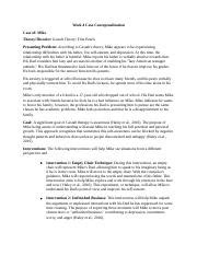 Toradh íomhá ar Presenting Problem Mike Case Conceptualization