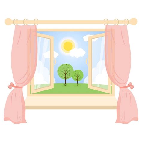 Image result for Open Window Vector
