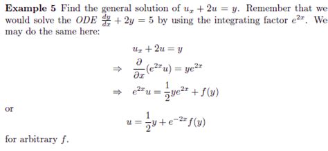 Toradh íomhá ar Integration with Separation of Variable
