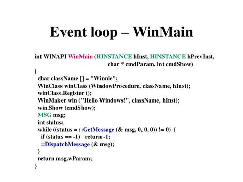 Image result for GUI Event Loop