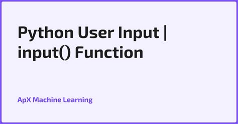 Toradh íomhá ar Python User Input If Then