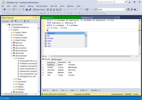 Image result for Self Join Syntax SQL