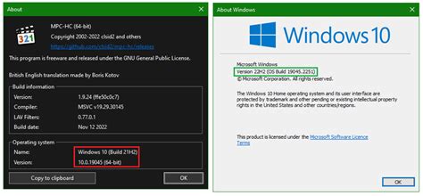 MPC-HC Windows 1.0 に対する画像結果