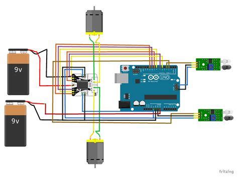 Image result for Line Follower Robot Using Arduino Circuit Diagram PDF
