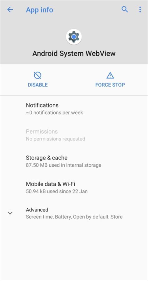 How to Update Android System Webview に対する画像結果