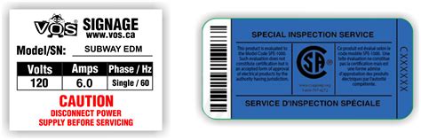 CSA Approval Sticker に対する画像結果