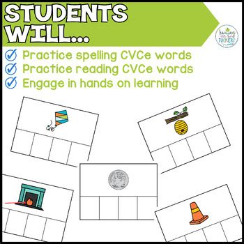 Image result for CVCe Word Task Box