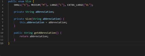 Toradh íomhá ar Enum Body Java