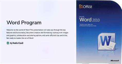Image result for How to Do a Program in Word