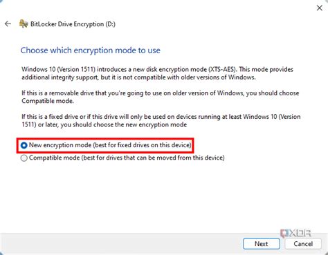 Rufus Enable BitLocker ਲਈ ਪ੍ਰਤੀਬਿੰਬ ਨਤੀਜਾ