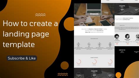 Image result for Landing Page HTML Source Code