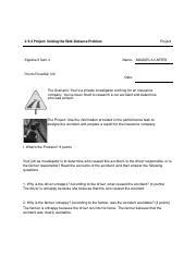 Toradh íomhá ar Distance Problem Algebra