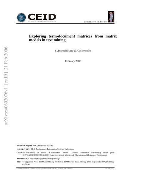 Image result for Text Matrix Journal Paper