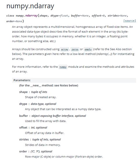 Bildergebnis für Ndarray D-Type