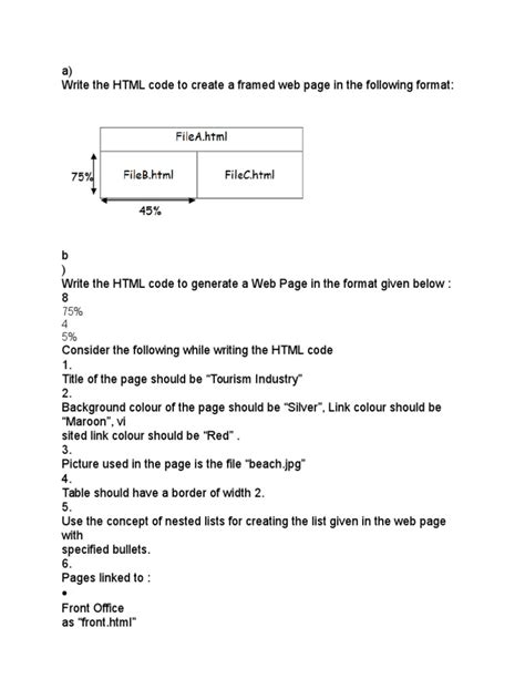 Image result for HTML Question U