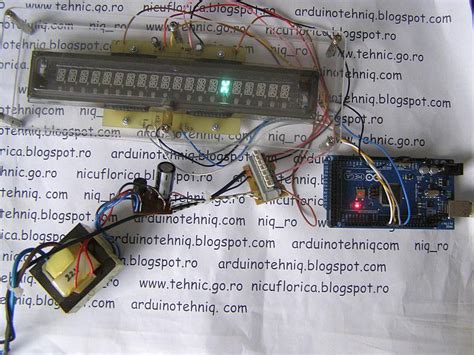 Toradh íomhá ar Arduino VFD Parallel Display Wiring-Diagram