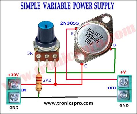 Afbeeldingsresultaten voor Negative Variable DC Power Circuit