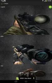 Toradh íomhá ar Sniper Scope Camera