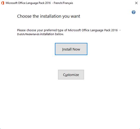 Toradh íomhá ar Office Language Pack