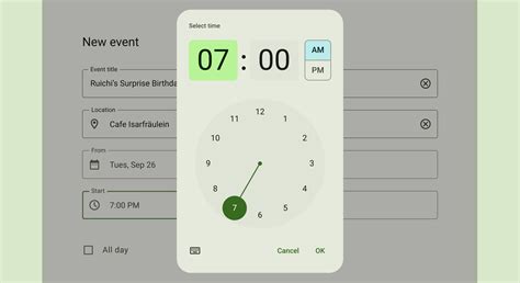 Time Picker UI HTML માટે ઇમેજ પરિણામ
