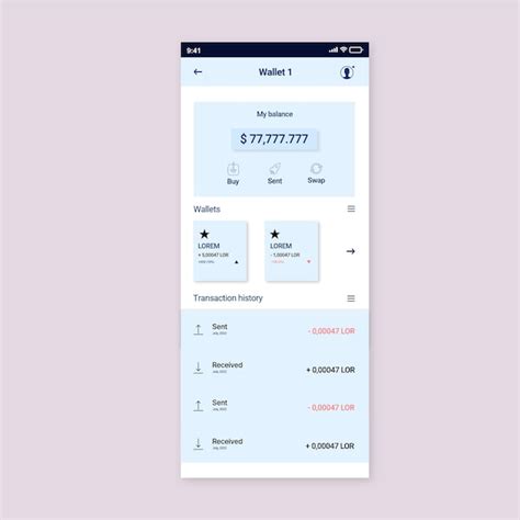 Image result for Balance Page Web UI Design