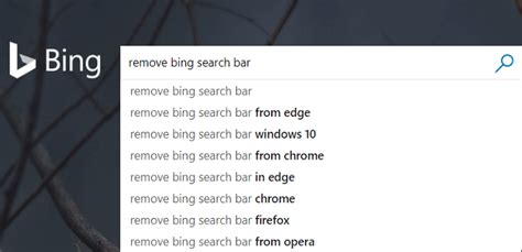 Image result for Remove Bing From Windows 10 Search Engine