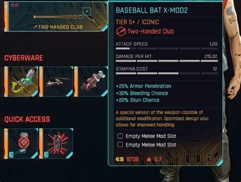 Toradh íomhá ar Baseball Bat X Mod2 Location