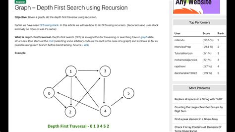 Image result for DFS Recursion
