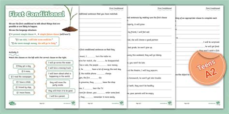 Afbeeldingsresultaten voor First Conditional Form Worksheet for Kids