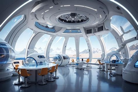 Toradh íomhá ar Futuristic Lab Ceiling