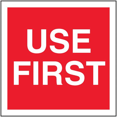 Image result for First Use This One Text