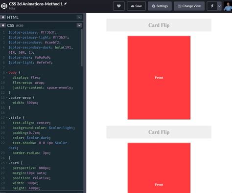 Card Animation. CSS Repl.it に対する画像結果