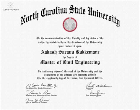 Image result for Certificate Transcript Sample for Civil Engineering Technology