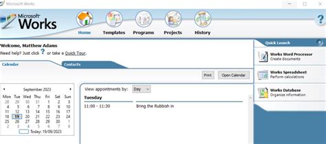 Image result for Microsoft Works 2000 Windows 10